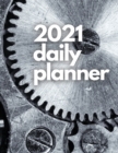 Image for Large 2021 Daily Planner, Pure Metal Edition : 12 Month Organizer, Agenda for 365 Days, One Page Per Day, Hourly Organizer Book for Daily Activities and Appointments, White Paper, 8.5&amp;#8243; x 11&amp;#824