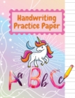 Image for Adorable Kindergarten writing paper with lines for ABC kids Notebook with Dotted Lined Sheets for K-3 Students