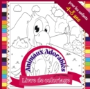 Image for Livre de coloriage Animaux Adorable pour les enfants 4 a 8 ans : Livre de coloriage amusant pour colorier les animaux sauvages et de la ferme, 72 pages, livre de poche 8.5*8.5 pouces.