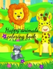 Image for Happy animals coloring book