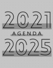Image for Agenda 2021 - 2025 : Agenda pour 260 Semaines, Calendrier de 60 Mois, Livre Hebdomadaire pour les Activites et les Rendez-vous, Livre Blanc, 8.5&quot; x 11&quot;, 376 Pages