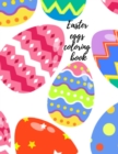Image for Easter eggs coloring book