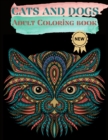 Image for Cats and Dogs Adult Coloring Book