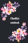 Image for Checklist Log for women : checklist simple to-do lists to-do checklists for daily and weekly planning daily planner daily organizer 6x9 inch with 120 pages