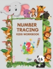 Image for Number Tracing Kids Workbook : Learning numbers practice, Kindergarten, homeschool, learn to count, Writing practice, kids ages 3-5