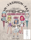 Image for Fashion Coloring Book for Girls : Amazing Fashion Coloring Books for Girls, Fun Fashion Girl Coloring With Beauty Fashion Style, Fabulous Designs, Page Large 8.5 x 11