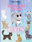Image for Cats Coloring Book For Kids : Cute cats coloring book for girls with adorable designe.