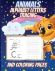 Image for Animals Alphabet Letters Tracing And Coloring Pages