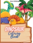 Image for Dinosaur Coloring Book : Cute Dinosaur Coloring Book For Kids ages2-4,4-8 with big ilustrations.