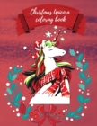 Image for Christmas Unicorn coloring book