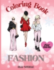 Image for Fashion Coloring Book For Girls : Cute fashion coloring book for girls with fun designs and adorable outfits.