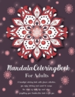 Image for Mandala : Most Beautiful Coloring Book for Adults, Mandalas for Stress Relief and Relaxation, Mystical Mandala Coloring Book
