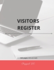 Image for Visitors Register : 10.000 entry Visitors log book, 500 pages. 8.5x11 Inch