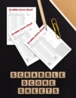 Image for Scrabble Score Sheet : Scrabble Game Record Book, Scrabble Score Keeper, Scrabble Score Pad for 2 players