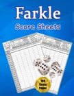 Image for Farkle Score Sheets : 130 Large Score Pads for Scorekeeping - Farkle Score Cards - Farkle Score Pads with Size 8.5 x 11 inches (Farkle Score Book)