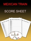 Image for Mexican Train Score Sheet : Chicken Foot and Mexican Train Dominoes Accessories, Mexican Train Score Pads, Chicken Sheets