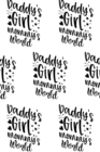 Image for Daddy&#39;s Girl, Mommy&#39;s World Composition Notebook - Small Ruled Notebook - 6x9 Lined Notebook (Softcover Journal / Notebook / Diary)