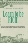 Image for Learn to be RICH