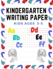 Image for Kindergarten writing paper Kids Ages 3-5 : lines for ABC, handwriting practice, drawing, workbook, size (8.5 * 11) inch.