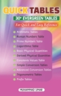 Image for Quick Tables - 30+ Evergreen Tables
