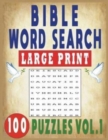 Image for Bible Word Search Large Print 100 Puzzles Vol.1