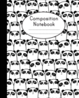 Image for Composition Notebook : Cute Panda Pattern - College Ruled - Notebook For Kids, School Notebook