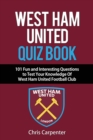 Image for West Ham United Quiz Book