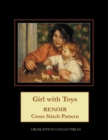 Image for Girl with Toys : Renoir Cross Stitch Pattern