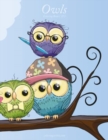 Image for Owls Coloring Book 1 &amp; 2