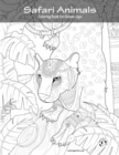 Image for Safari Animals Coloring Book for Grown-Ups 1