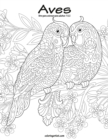 Image for Aves libro para colorear para adultos 1 &amp; 2