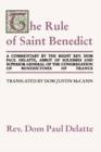 Image for Commentary on the Rule of St. Benedict