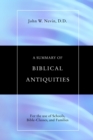 Image for Summary of Biblical Antiquities: For the Use of Schools, Bible-Classes and Families