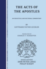 Image for Acts of the Apostles: an Exegetical and Doctrinal Commentary