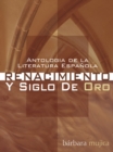 Image for Antologia de la Literatura Espanola: Renacimiento y Siglo De Oro