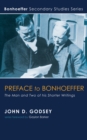 Image for Preface to Bonhoeffer: The Man and Two of his Shorter Writings