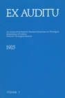 Image for Ex Auditu - Volume 01: An International Journal for the Theological Interpretation of Scripture