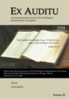 Image for Ex Auditu - Volume 20: An International Journal for the Theological Interpretation of Scripture