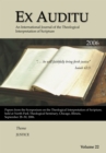 Image for Ex Auditu - Volume 22: An International Journal for the Theological Interpretation of Scripture