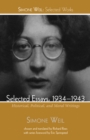 Image for Selected Essays, 1934-1943: Historical, Political, and Moral Writings