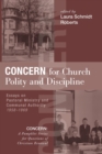 Image for Concern for Church Polity and Discipline