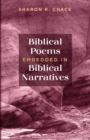 Image for Biblical Poems Embedded in Biblical Narratives