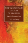 Image for New Commentary on Acts of Apostles: Two Volumes in One