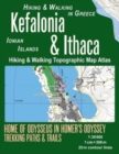 Image for Kefalonia &amp; Ithaca Hiking &amp; Walking Topographic Map Atlas 1 : 30000 Ionian Islands Hiking &amp; Walking in Greece Home of Odysseus in Homer&#39;s Odyssey: Trails, Hikes &amp; Walks Topographic Map