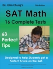 Image for Dr. John Chung&#39;s SAT Math Fifth Edition : 63 Perfect Tips and 16 Complete Tests