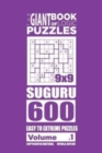 Image for The Giant Book of Logic Puzzles - Suguru 600 Easy to Extreme Puzzles (Volume 1)