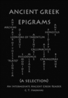 Image for Ancient Greek Epigrams (A Selection)