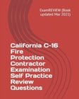Image for California C-16 Fire Protection Contractor Examination Self Practice Review Questions