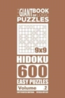 Image for The Giant Book of Logic Puzzles - Hidoku 600 Easy Puzzles (Volume 2)