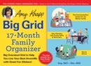 Image for 2022 Amy Knapp&#39;s Big Grid Family Organizer Wall Calendar : August 2021-December 2022